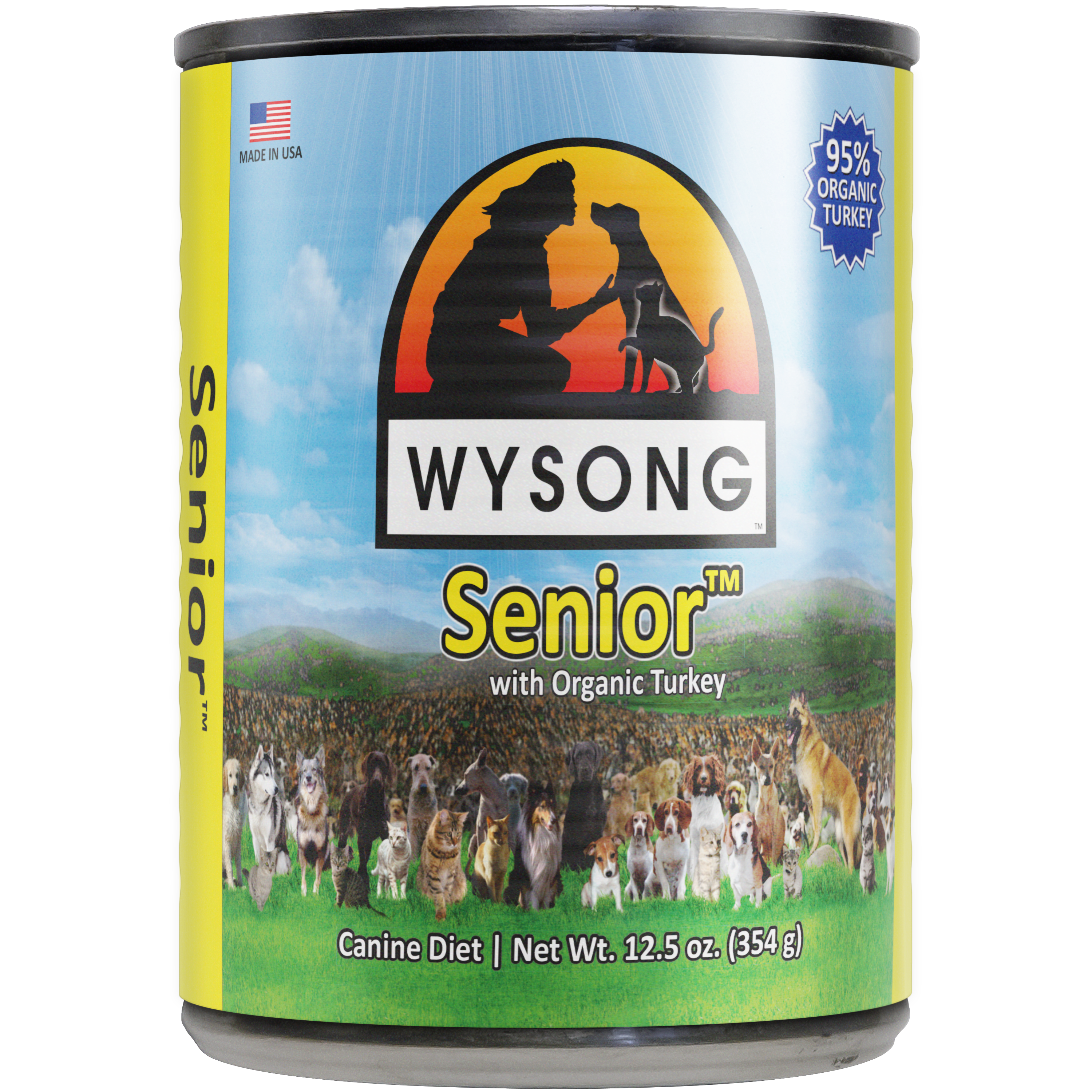 Senior canned dog sales food