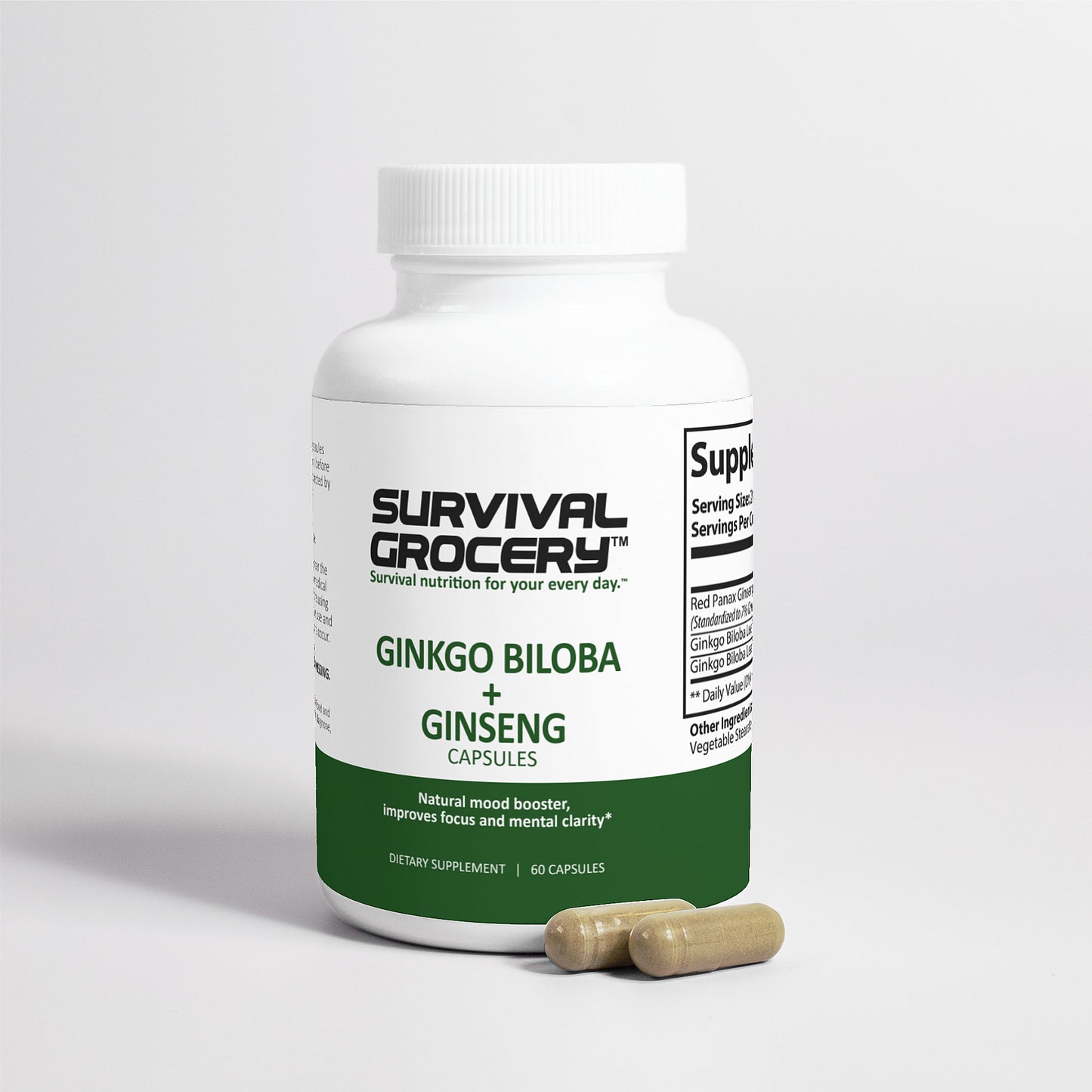 Ginkgo Biloba + Ginseng