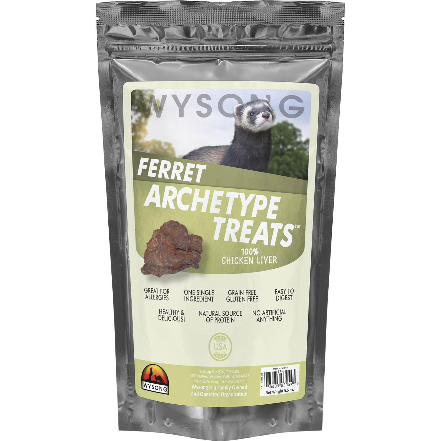 Ferret Archetype Treats Chicken Liver