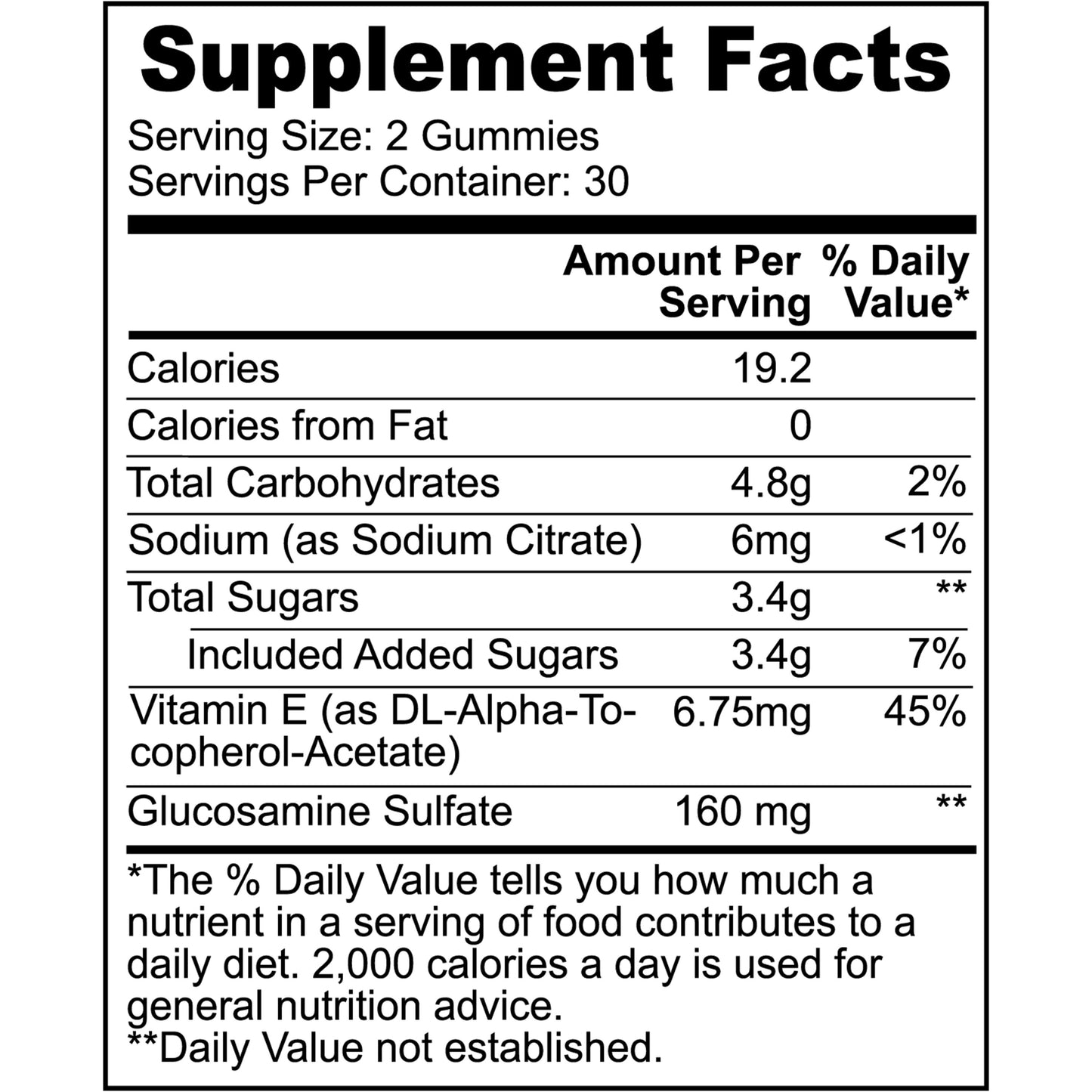 Joint Support Gummies (Adult)