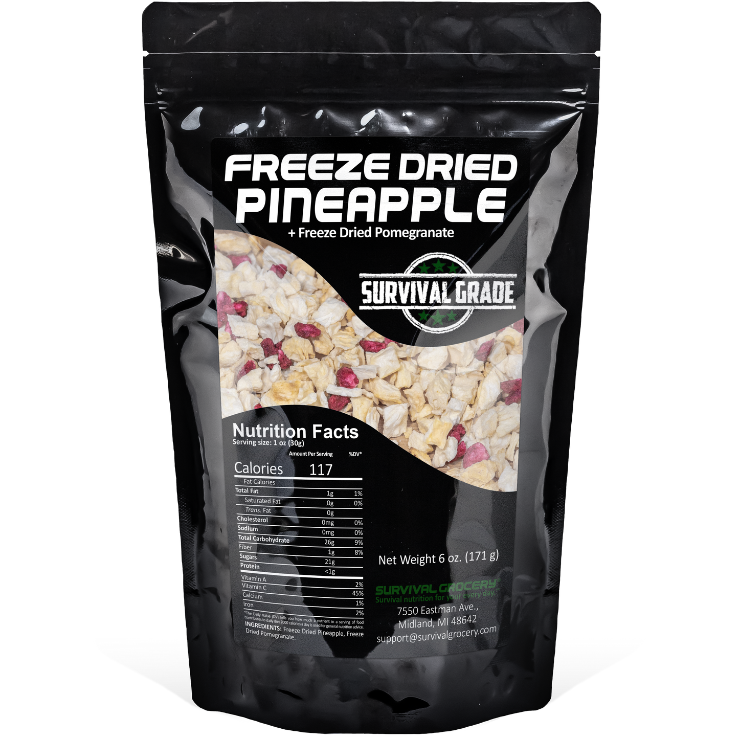 Freeze Dried Pineapple