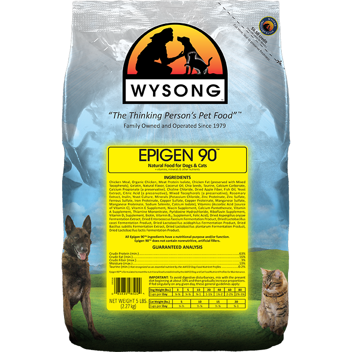 Epigen 90 High Protein Starch Free Dry Dog Cat Food Wysong