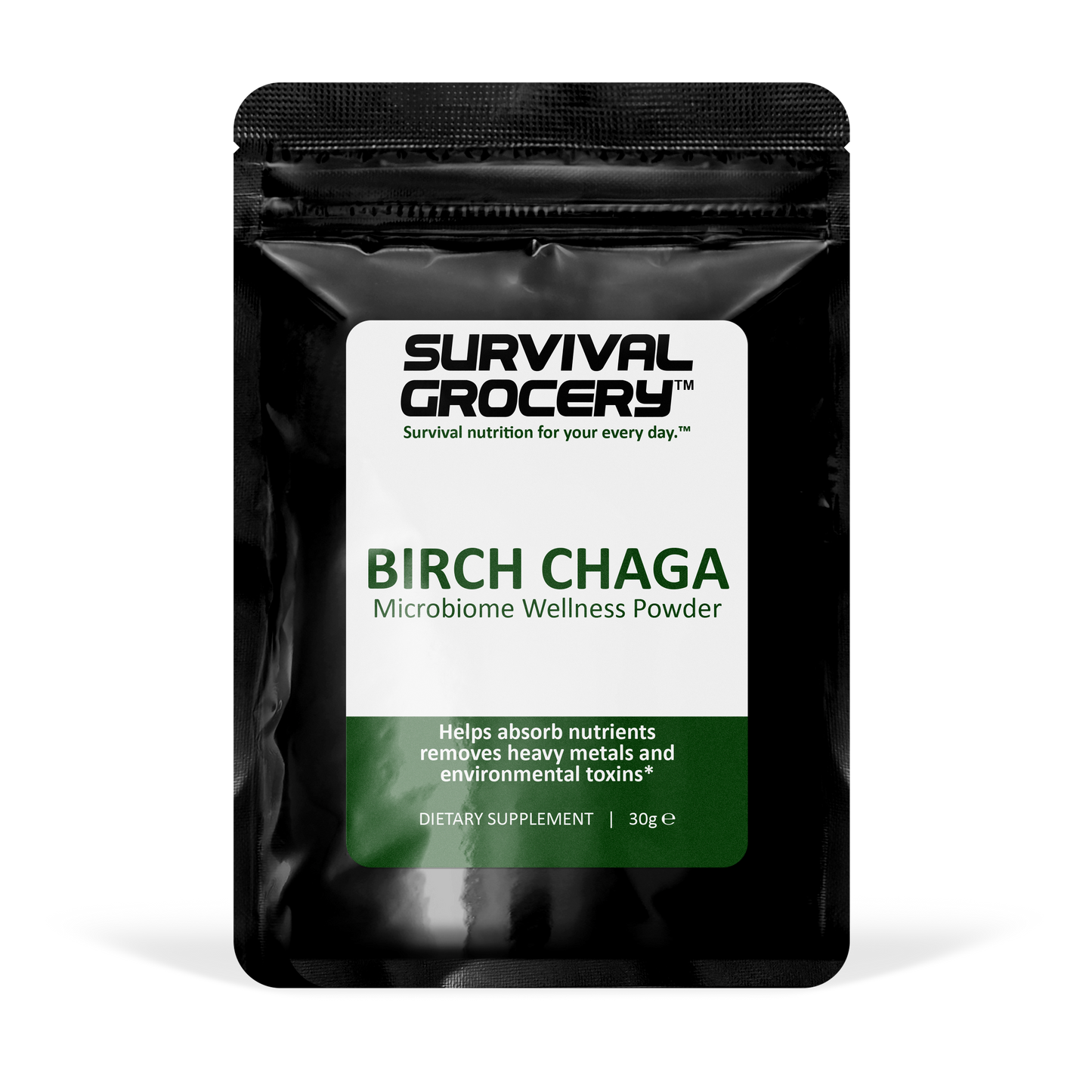 Birch Chaga Microbiome Wellness Powder