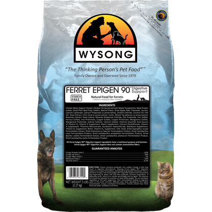 Wysong Epigen 90 ドッグフード 5lbs Ferret Epigen 90™ Digestive Support | Wysong