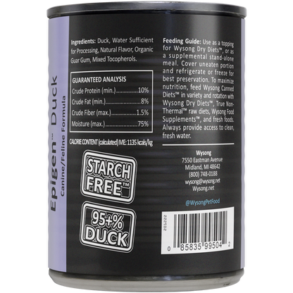 Epigen™ Duck Canned Diet