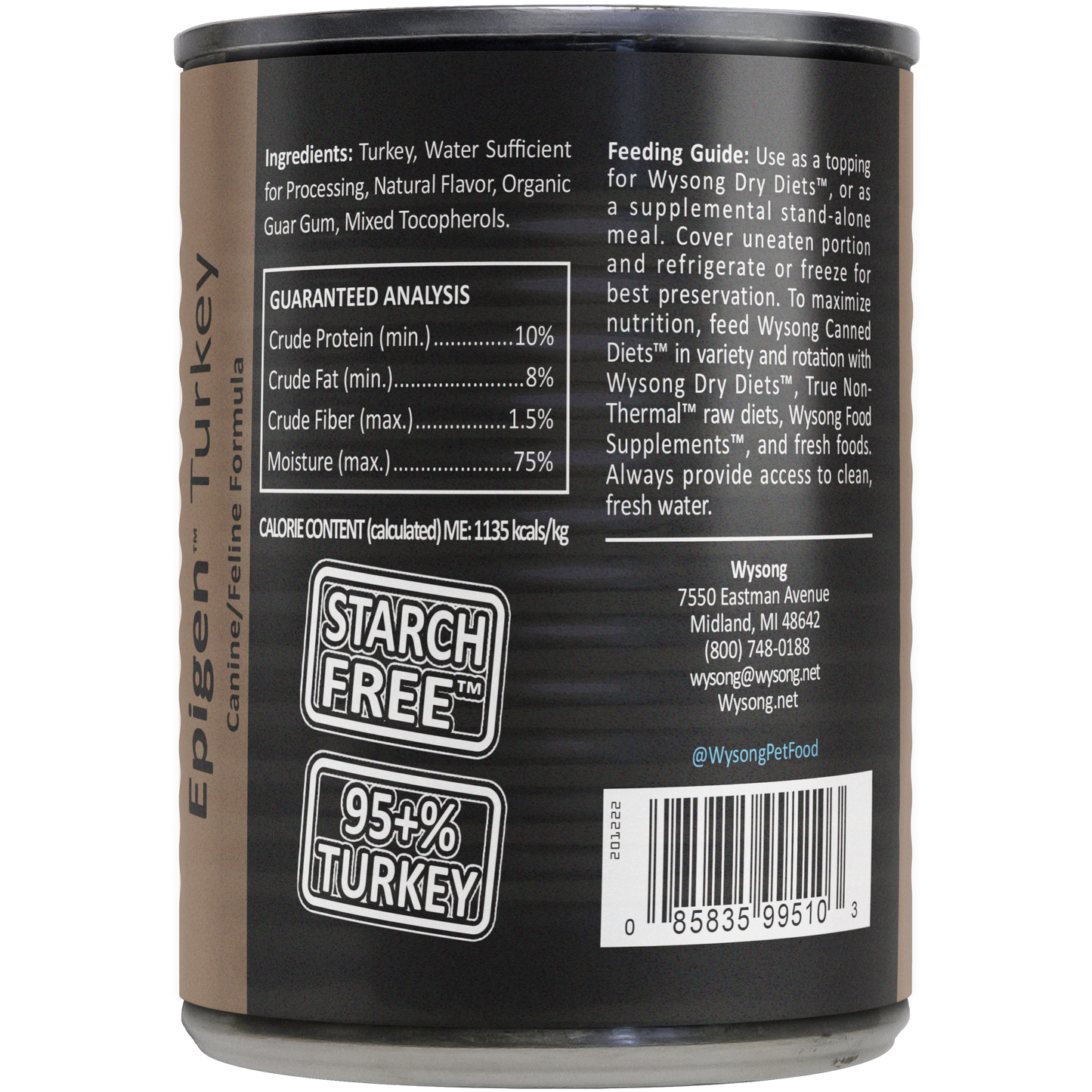 Epigen™ Turkey Canned Diet