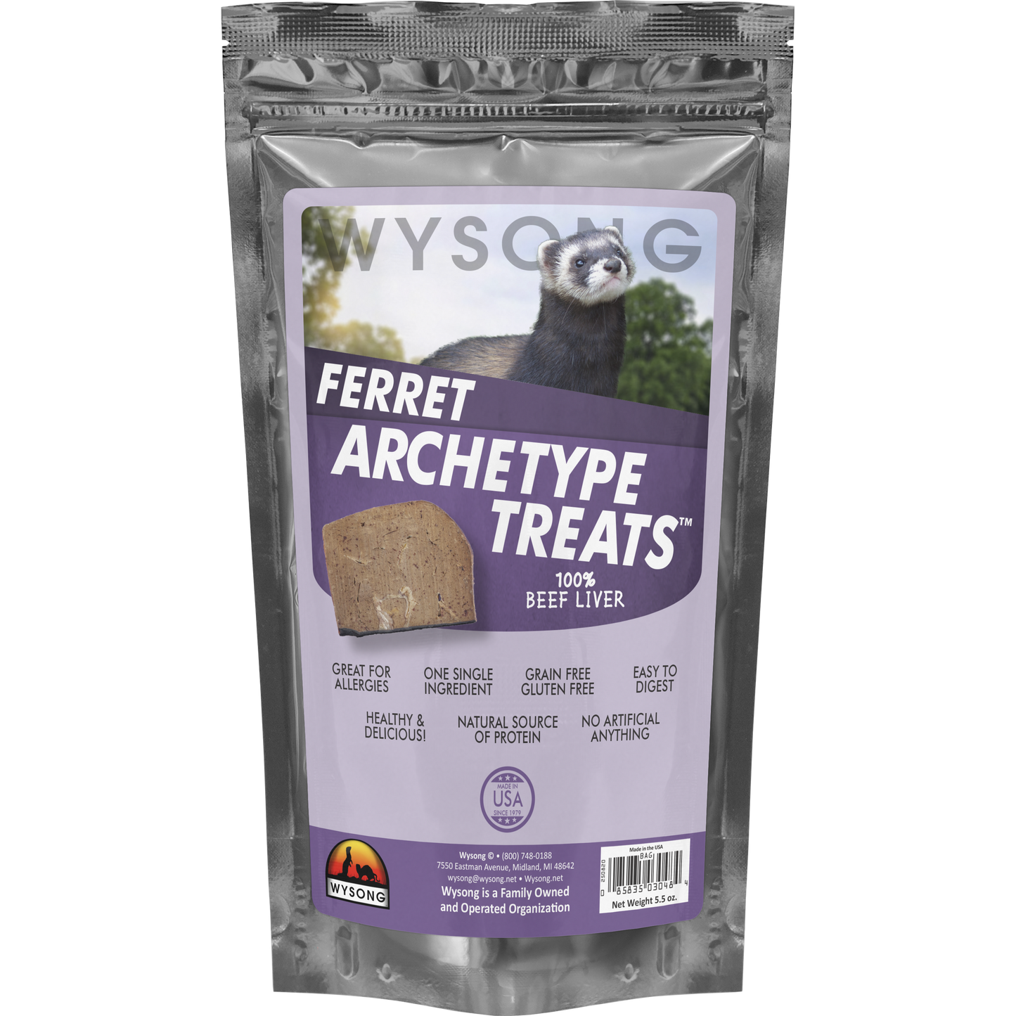 Ferret Archetype Treats Beef Liver