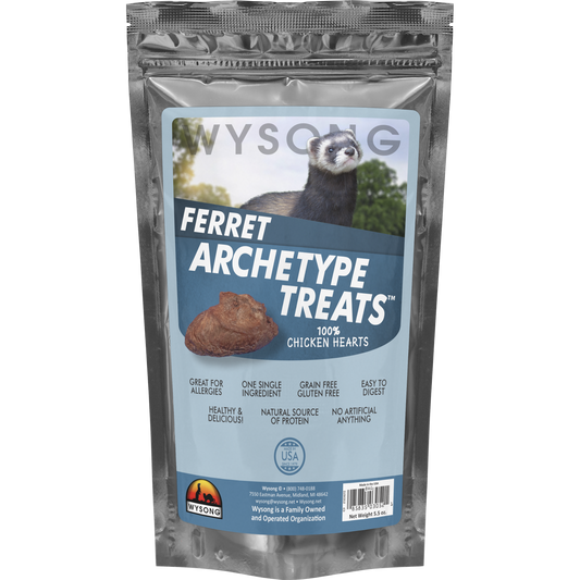 Ferret Archetype Treats Chicken Hearts