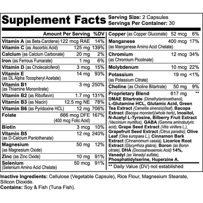 Nootropic Brain & Focus Formula