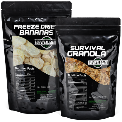 Survival Granola™ - Organic, Gluten Free, and Non-GMO