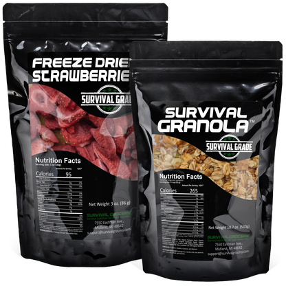 Survival Granola™ - Organic, Gluten Free, and Non-GMO