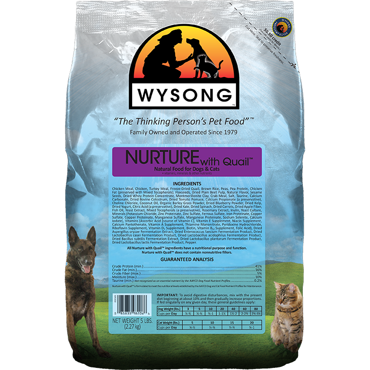 Wysong Nurture With Quail Dry Food