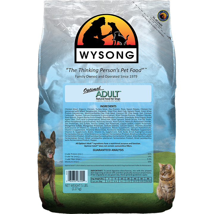 Wysong Optimal Adult Dry Dog Food