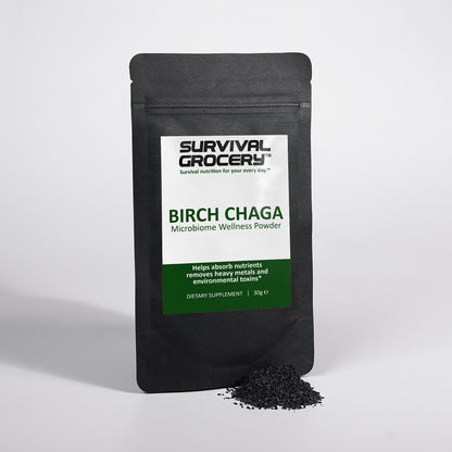 Birch Chaga Microbiome Wellness Powder