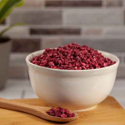 Freeze Dried Pomegranate in a bowl