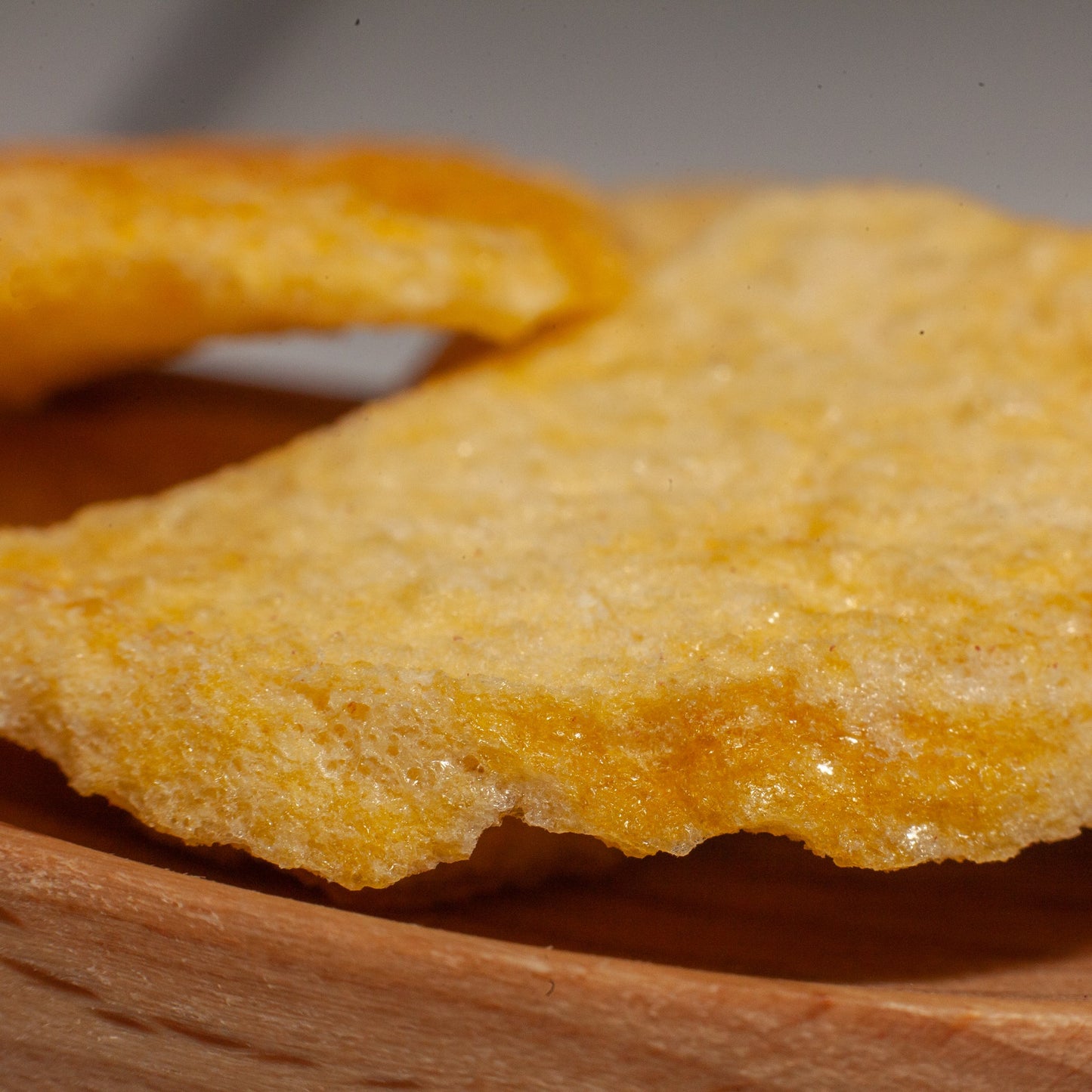 Freeze Dried Peaches close up