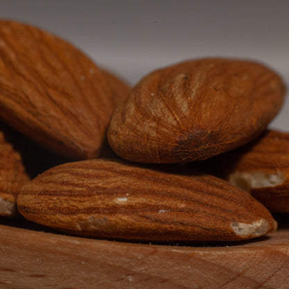 Organic Almonds close up