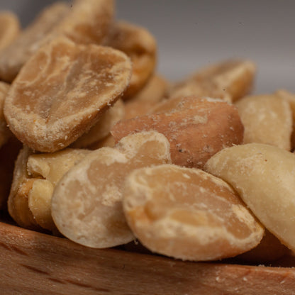 Organic Peanuts close up