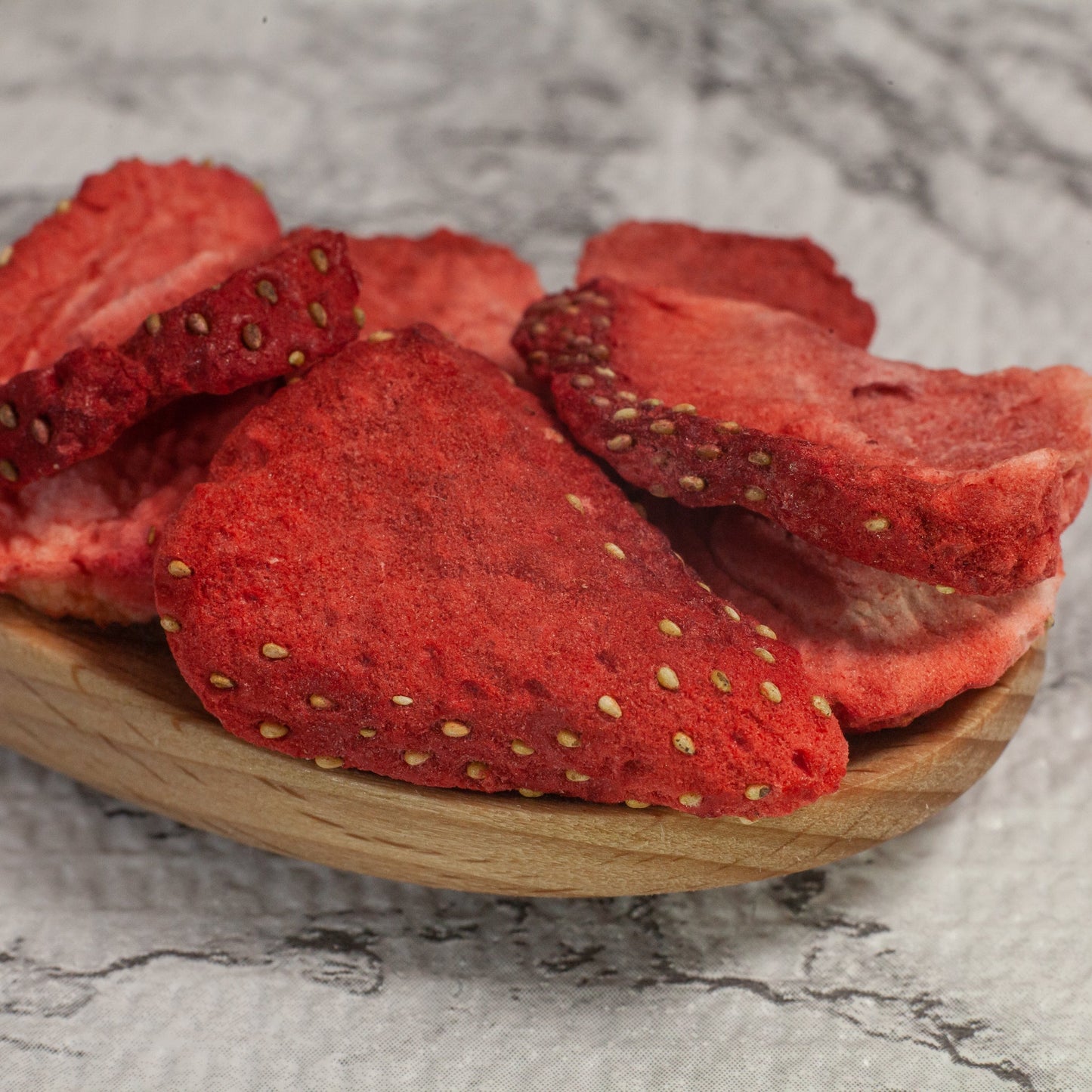 Freeze Dried Strawberries serving
