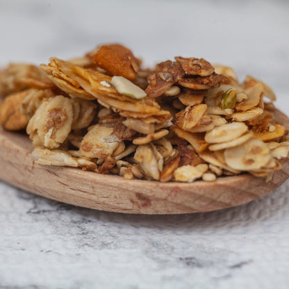 Gluten Free, Organic Granola serving